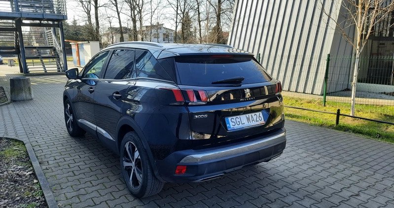 Peugeot 3008 cena 97000 przebieg: 44800, rok produkcji 2019 z Chełmek małe 232